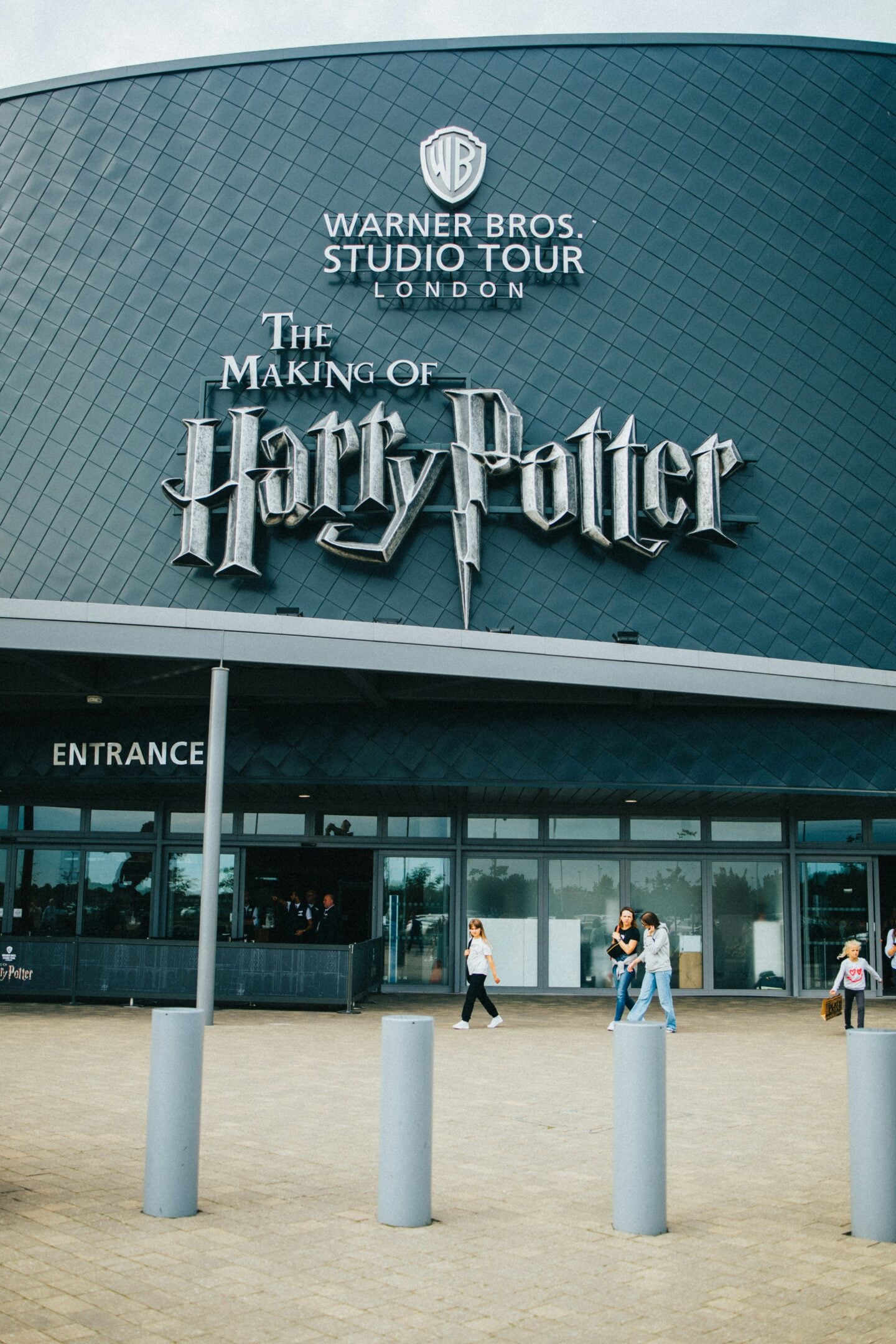Entrance to the Warner Bros. Studio Tour London – The Making of Harry Potter, one of the top things to do in London in winter.
