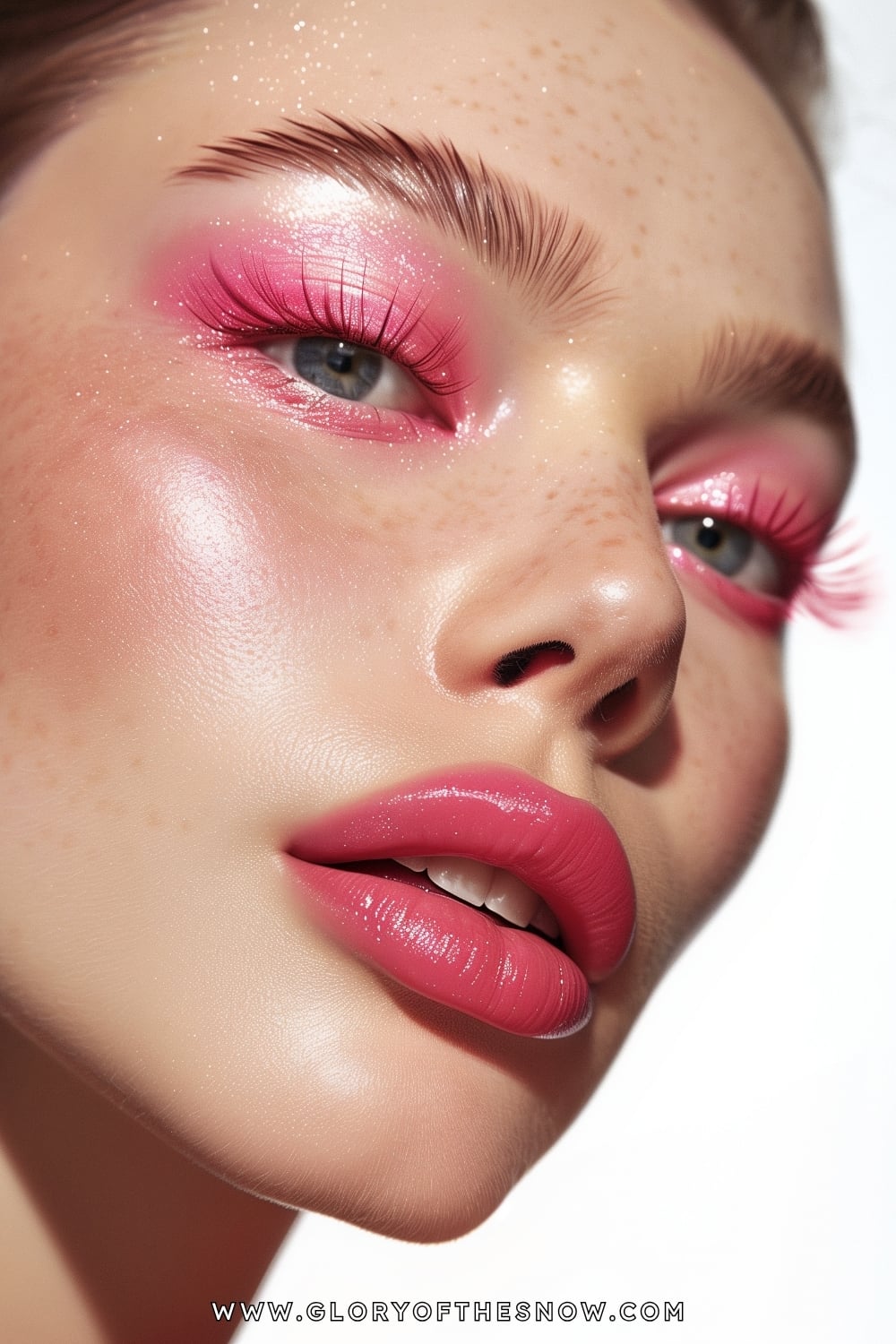 Pink Makeup Ideas: Soft Doll Pink Flush