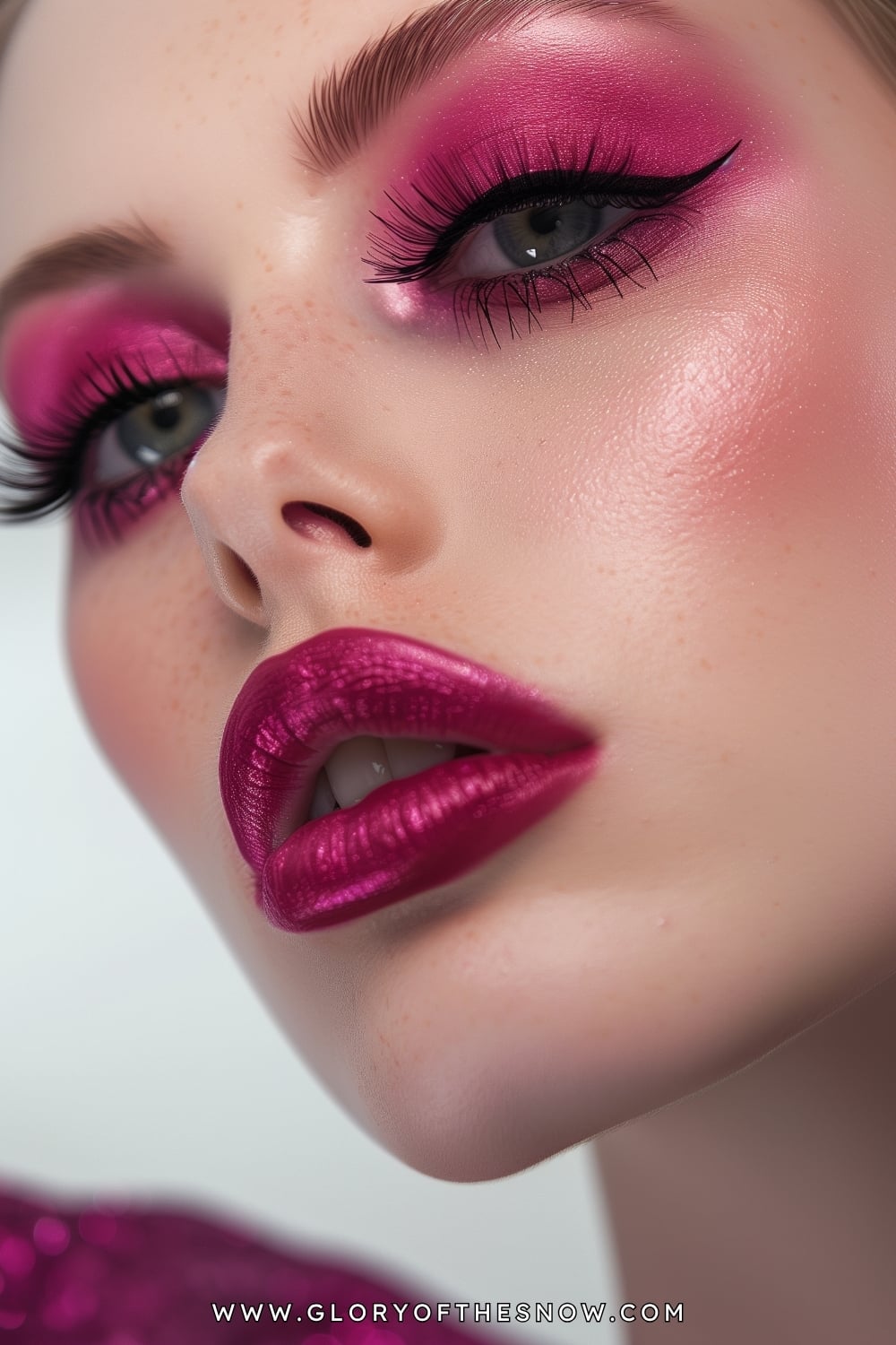 Pink Makeup Ideas: Classic Pink Glam
